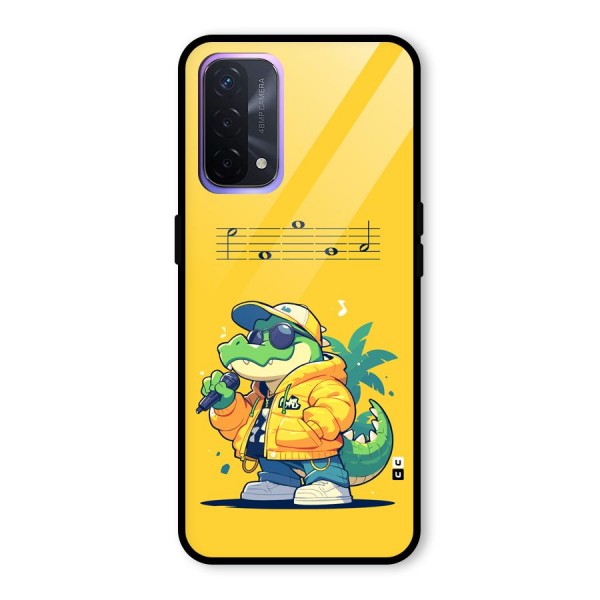 Music Gator Glass Back Case for Oppo A74 5G