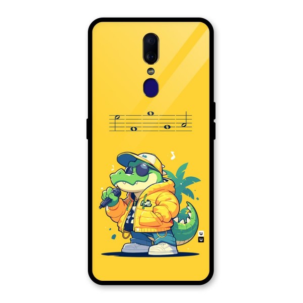 Music Gator Glass Back Case for Oppo F11