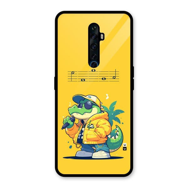 Music Gator Glass Back Case for Oppo Reno2 F