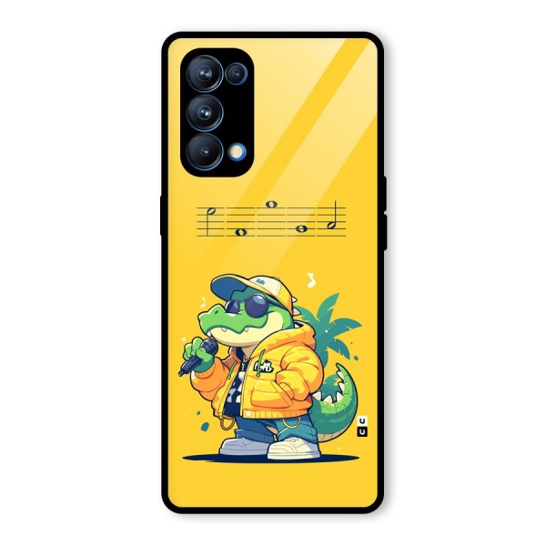 Music Gator Glass Back Case for Oppo Reno5 Pro 5G