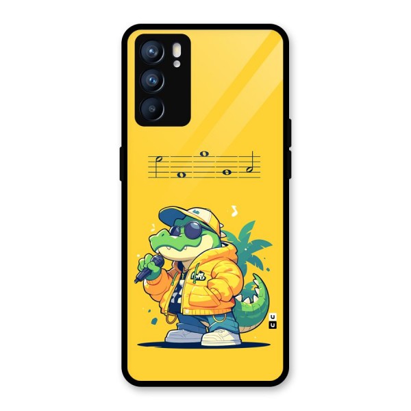 Music Gator Glass Back Case for Oppo Reno6 5G