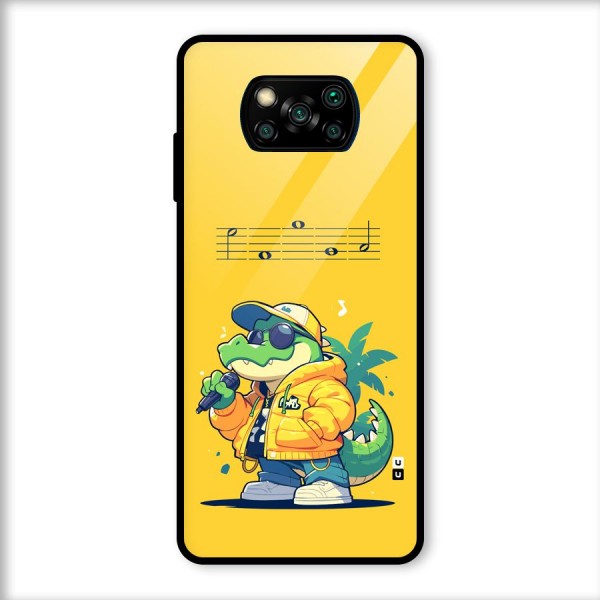 Music Gator Glass Back Case for Poco X3