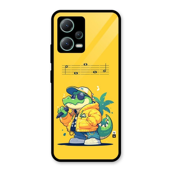 Music Gator Glass Back Case for Poco X5