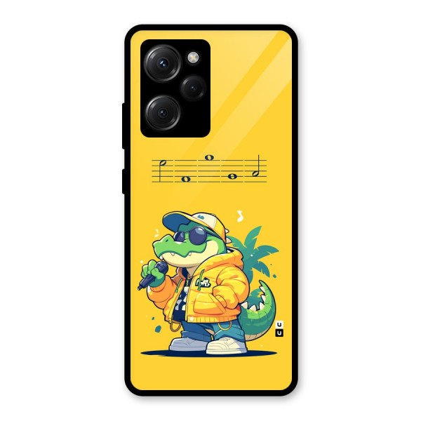 Music Gator Glass Back Case for Poco X5 Pro