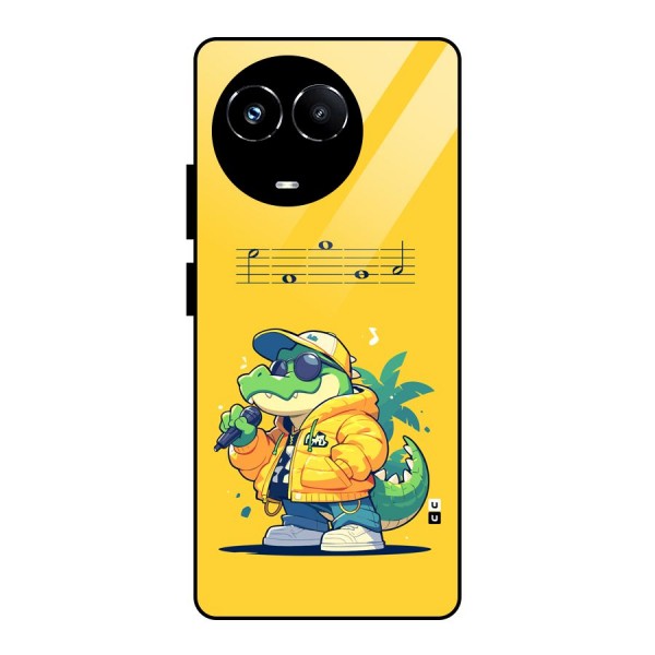 Music Gator Glass Back Case for Realme 11X