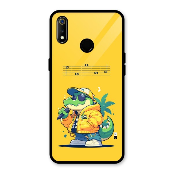 Music Gator Glass Back Case for Realme 3