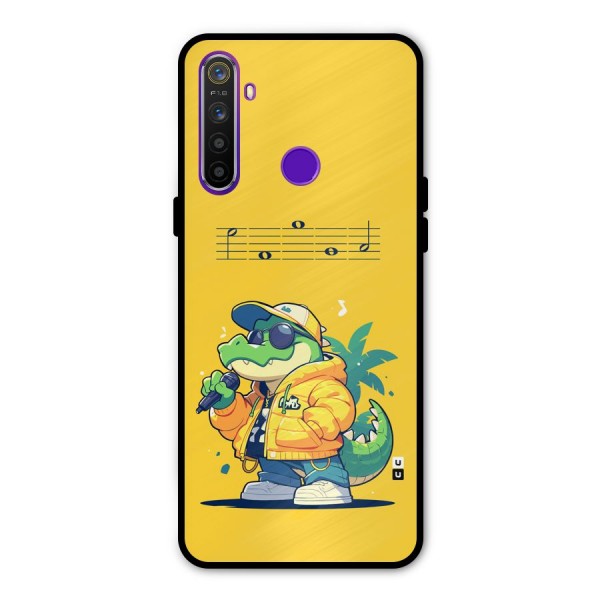 Music Gator Glass Back Case for Realme 5s