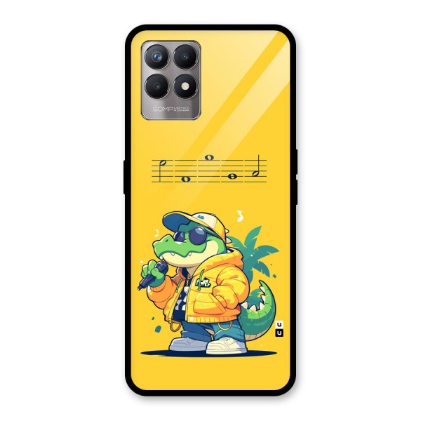 Music Gator Glass Back Case for Realme 8i