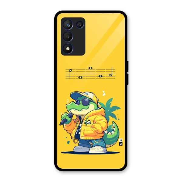 Music Gator Glass Back Case for Realme 9 5G Speed