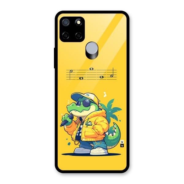 Music Gator Glass Back Case for Realme C15