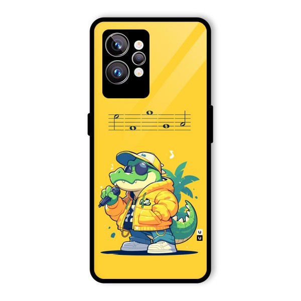 Music Gator Glass Back Case for Realme GT2 Pro