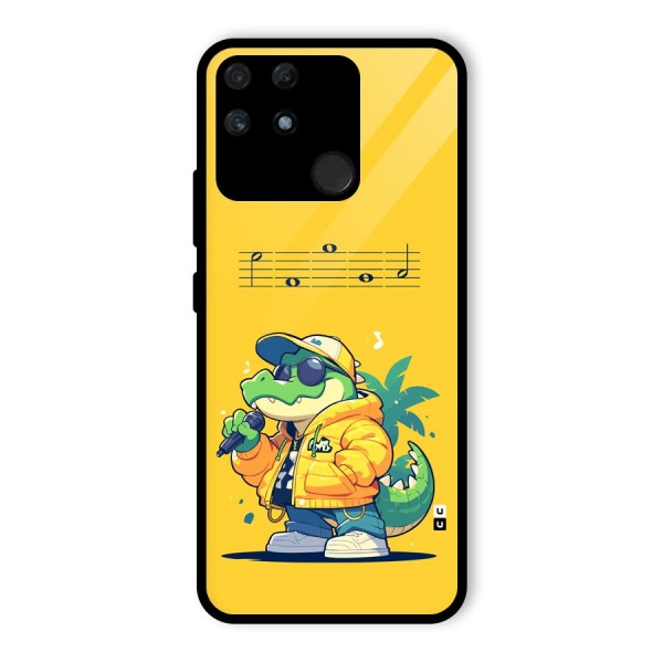 Music Gator Glass Back Case for Realme Narzo 50A