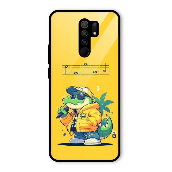 Music Gator Glass Back Case for Redmi 9 Prime