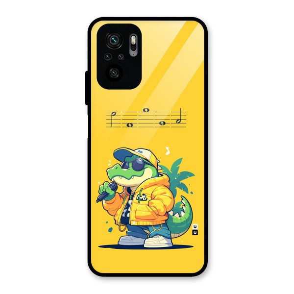 Music Gator Glass Back Case for Redmi Note 10