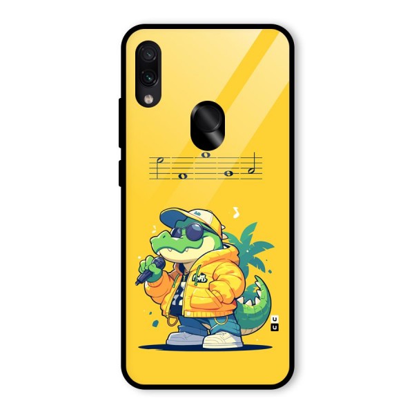 Music Gator Glass Back Case for Redmi Note 7