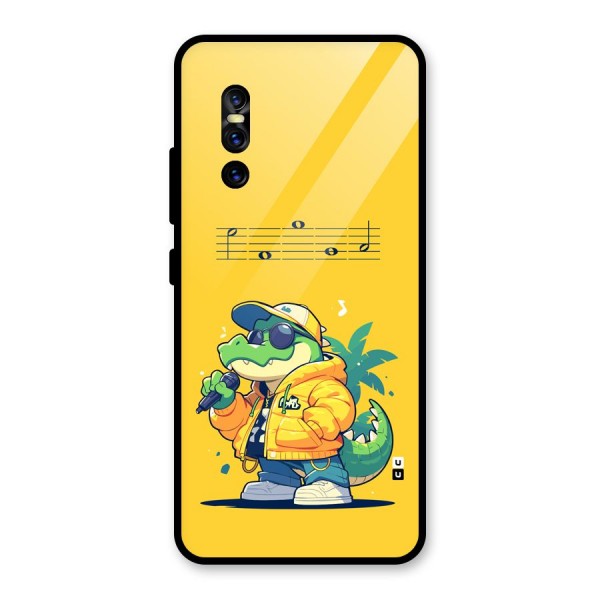 Music Gator Glass Back Case for Vivo V15 Pro