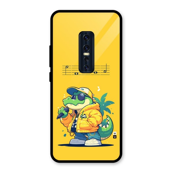 Music Gator Glass Back Case for Vivo V17 Pro