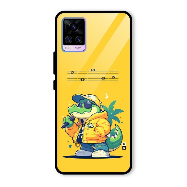 Music Gator Glass Back Case for Vivo V20 Pro