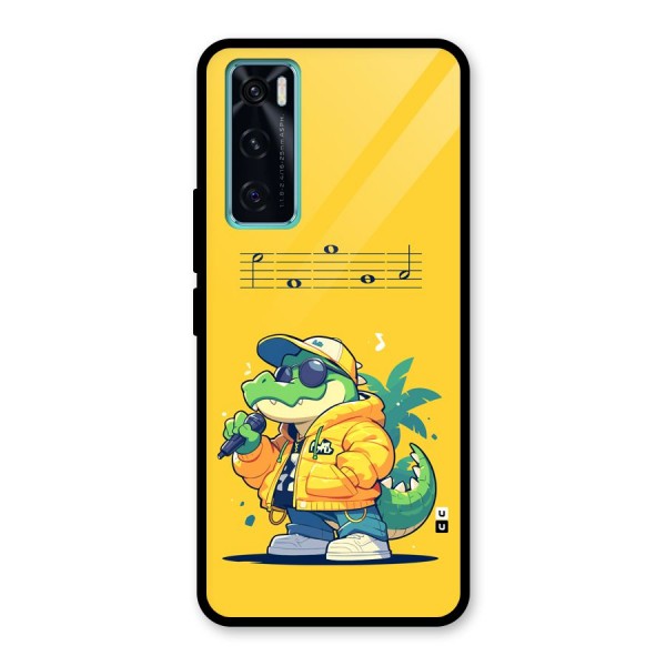 Music Gator Glass Back Case for Vivo V20 SE