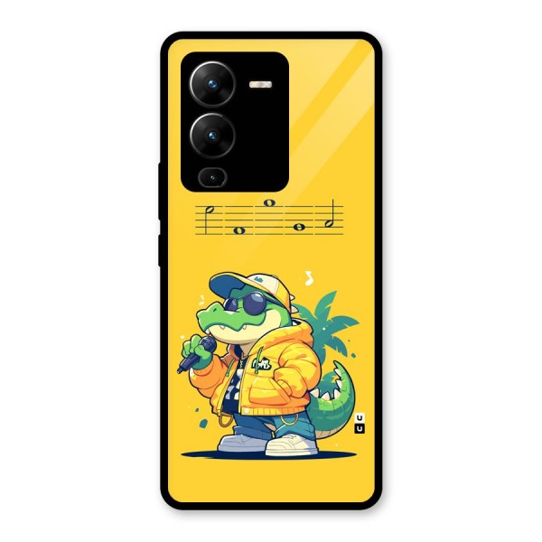 Music Gator Glass Back Case for Vivo V25 Pro