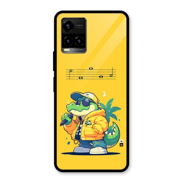 Music Gator Glass Back Case for Vivo Y21G