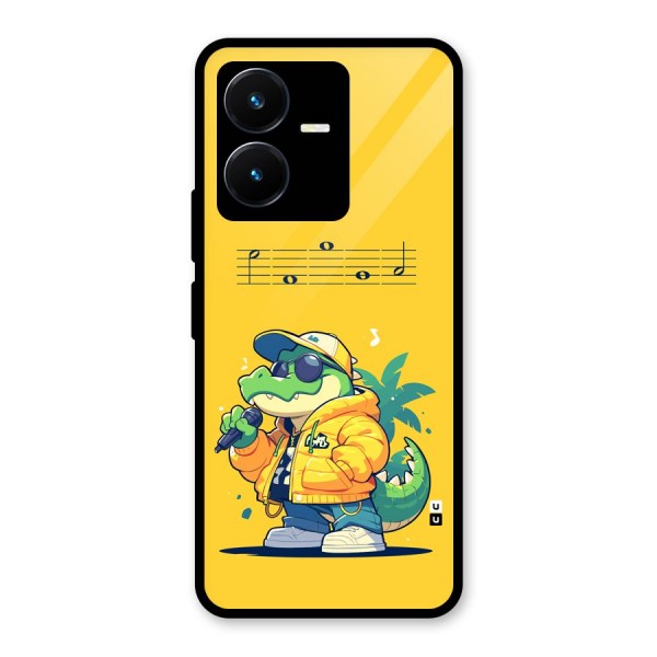 Music Gator Glass Back Case for Vivo Y22