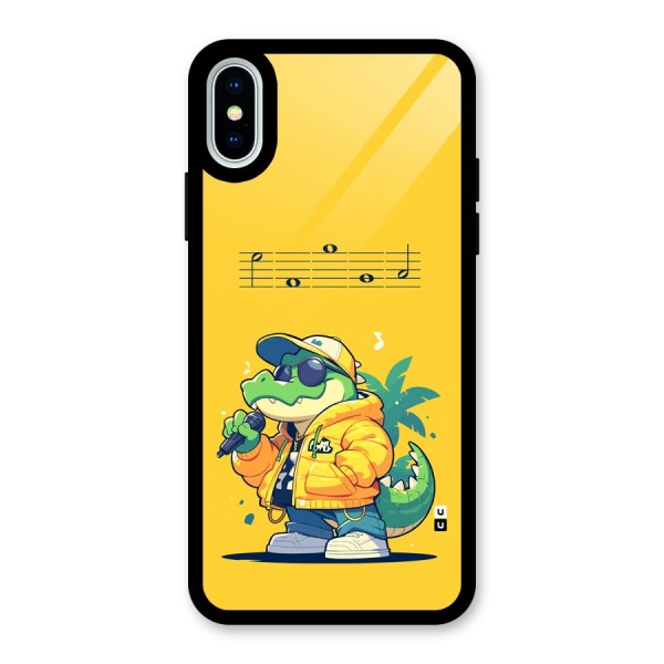 Music Gator Glass Back Case for iPhone X