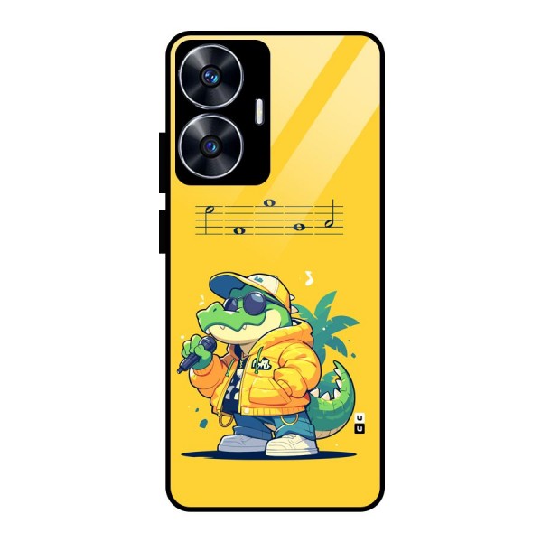 Music Gator Glass Back Case for realme C55