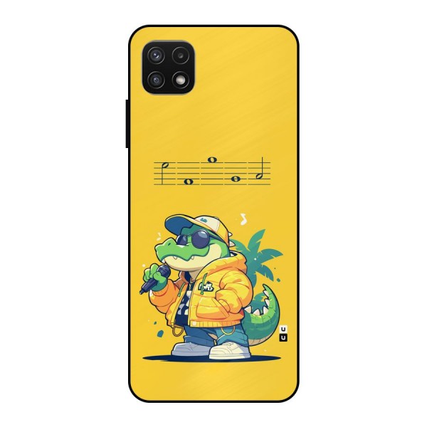 Music Gator Metal Back Case for Galaxy A22 5G