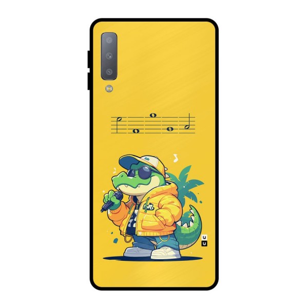 Music Gator Metal Back Case for Galaxy A7 (2018)