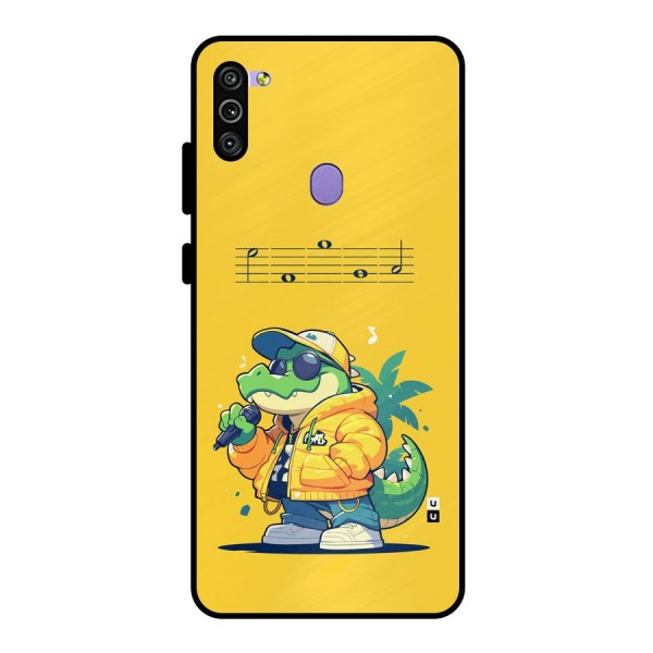 Music Gator Metal Back Case for Galaxy M11