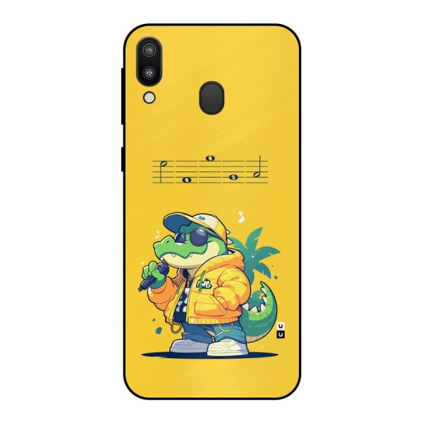 Music Gator Metal Back Case for Galaxy M20