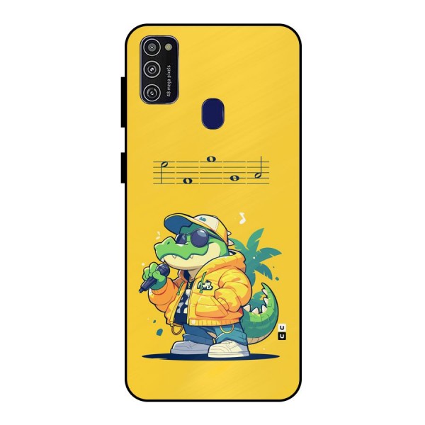 Music Gator Metal Back Case for Galaxy M21