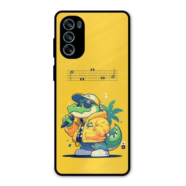 Music Gator Metal Back Case for Moto G62