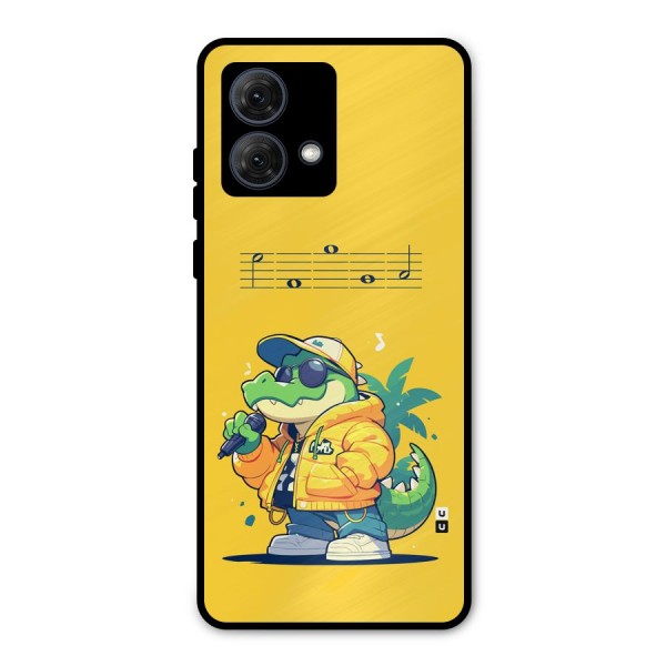 Music Gator Metal Back Case for Moto G84