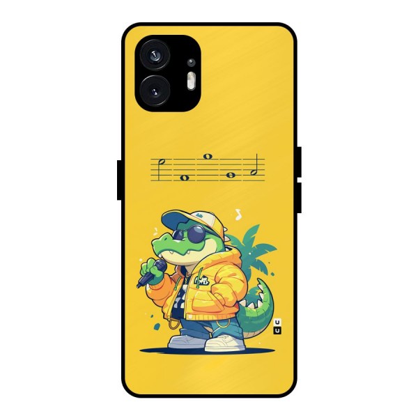 Music Gator Metal Back Case for Nothing Phone 2