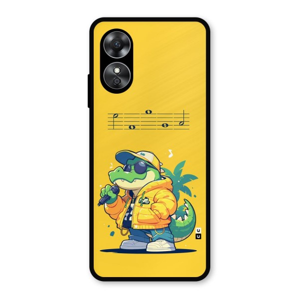 Music Gator Metal Back Case for Oppo A17