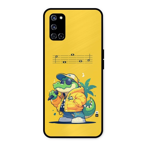 Music Gator Metal Back Case for Oppo A52