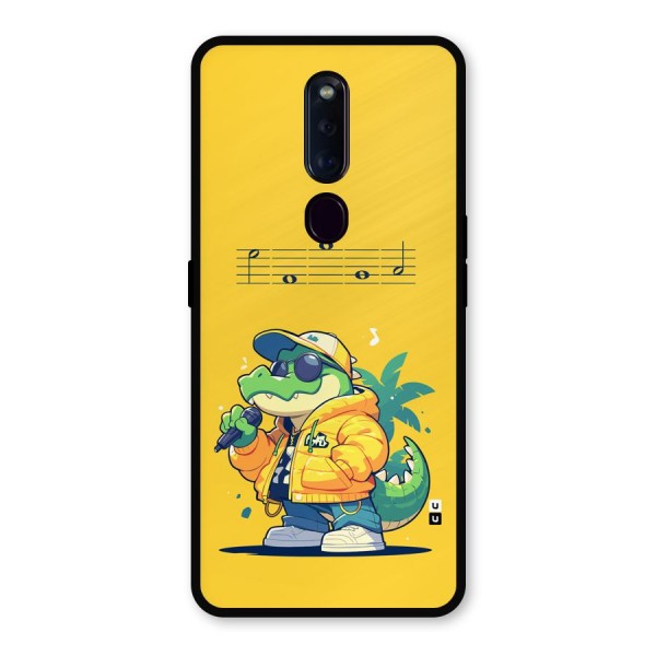 Music Gator Metal Back Case for Oppo F11 Pro