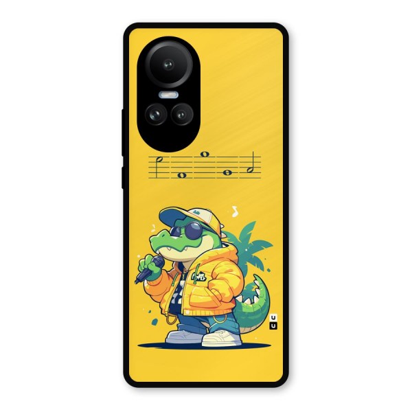 Music Gator Metal Back Case for Oppo Reno10 Pro