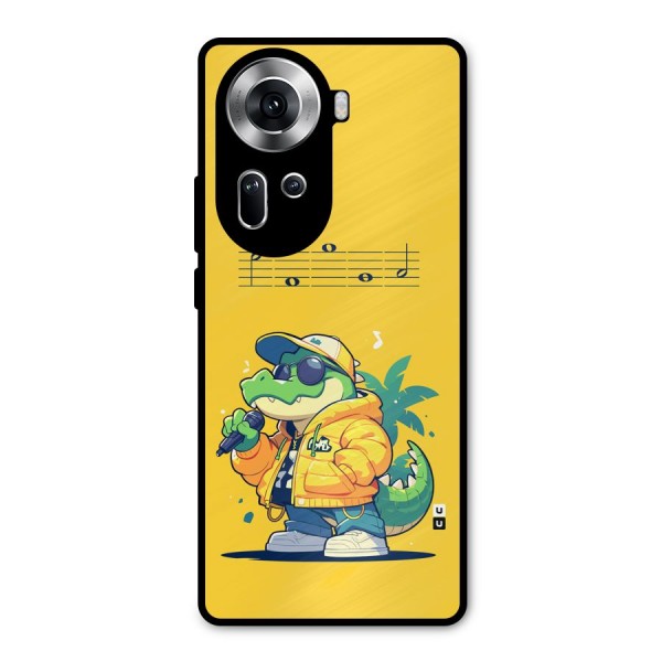 Music Gator Metal Back Case for Oppo Reno11 5G