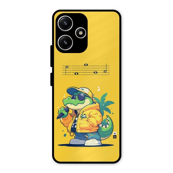 Music Gator Metal Back Case for Poco M6 Pro