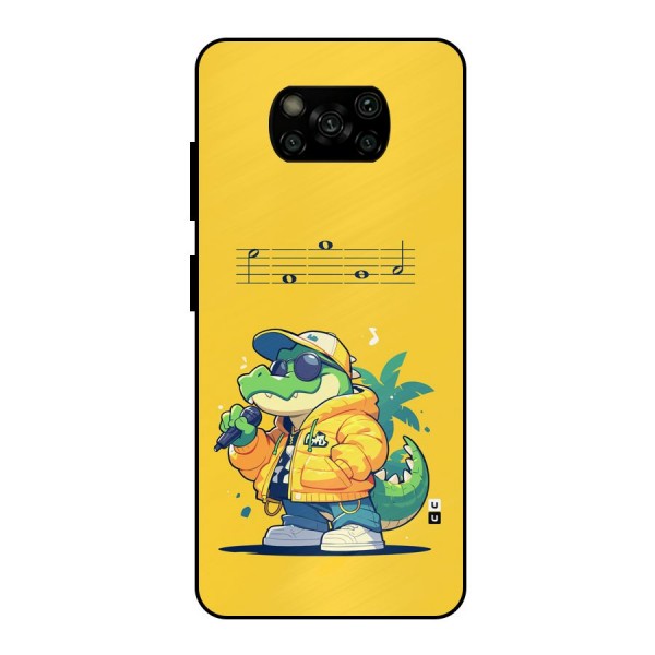 Music Gator Metal Back Case for Poco X3