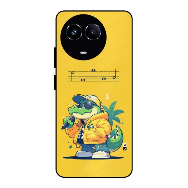 Music Gator Metal Back Case for Realme 11X