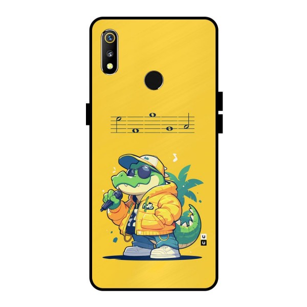 Music Gator Metal Back Case for Realme 3