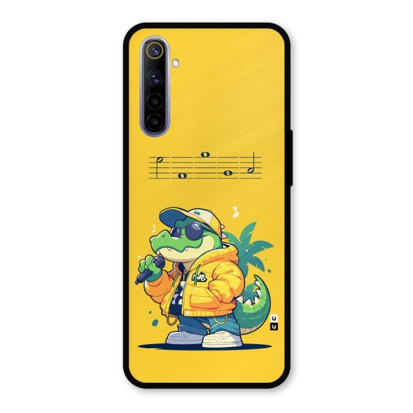 Music Gator Metal Back Case for Realme 6