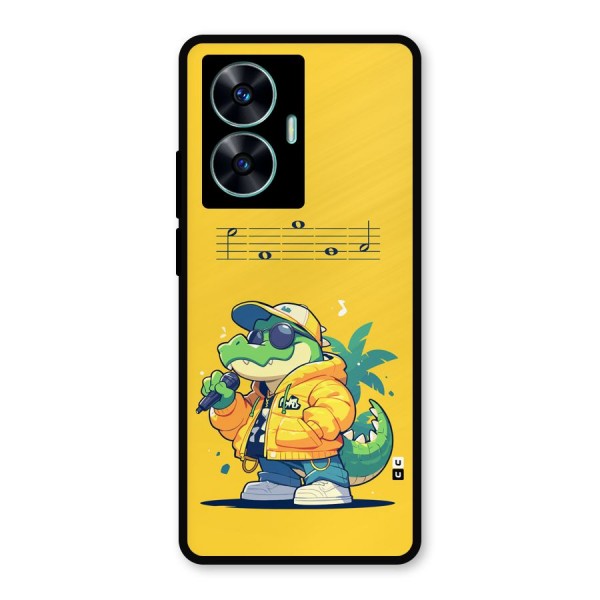 Music Gator Metal Back Case for Realme C55