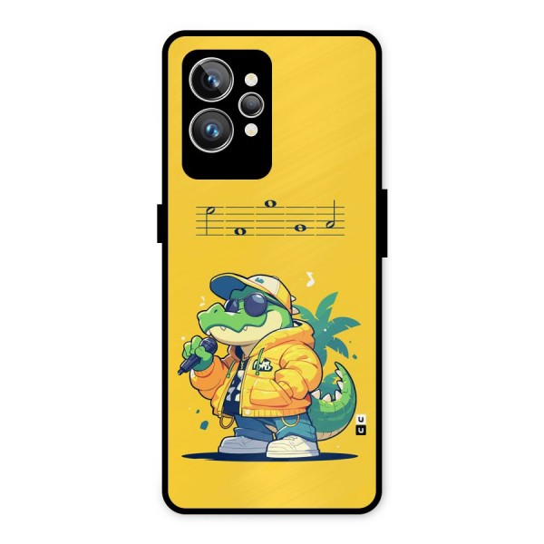 Music Gator Metal Back Case for Realme GT2 Pro