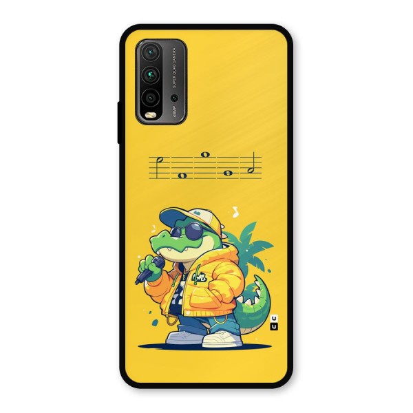 Music Gator Metal Back Case for Redmi 9 Power