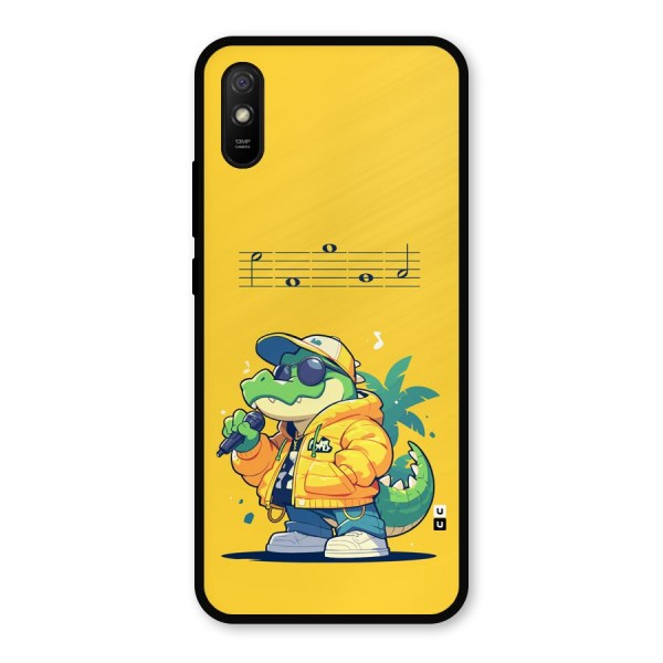 Music Gator Metal Back Case for Redmi 9a